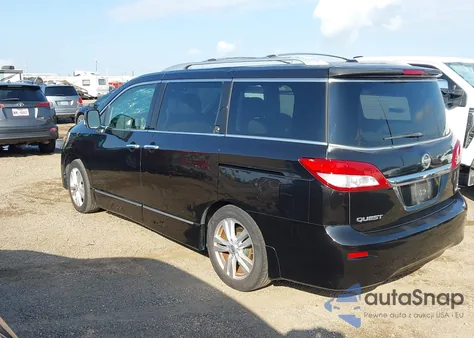 2012 Nissan Quest Le from USA, damaged, VIN JN8AE2KP3C9036281